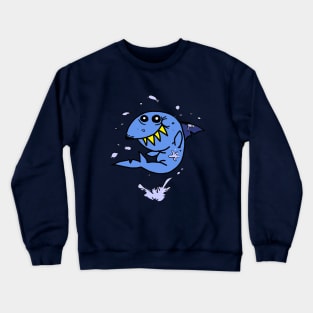 Little Shark Crewneck Sweatshirt